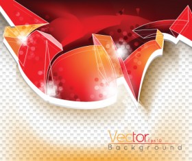 offbeat shapes backgrounds vector graphics 01