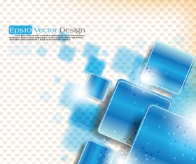 offbeat shapes backgrounds vector graphics 04