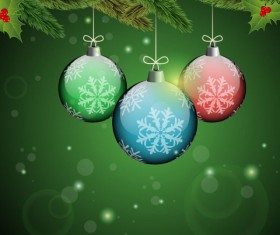 Elements of Merry Christmas design vector art 01