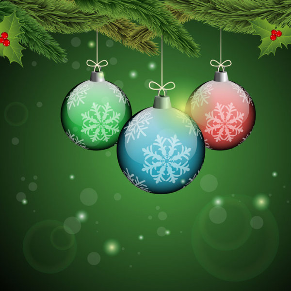 Elements of Merry Christmas design vector art 01 free download