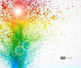 Set of Colored Garbage backgrounds 02