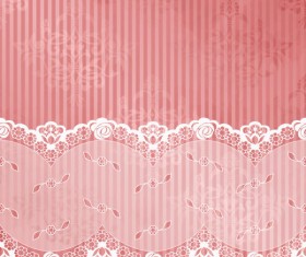 vintage lace frames backgrounds art vector 04