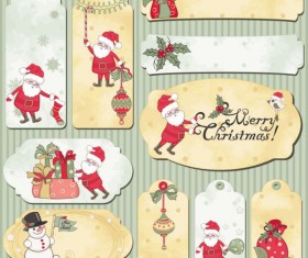 Cute cartoon Christmas ornaments vector graphics 03