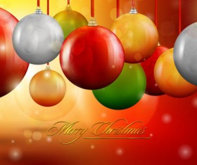 Set of Object Christmas backgrounds vector 01