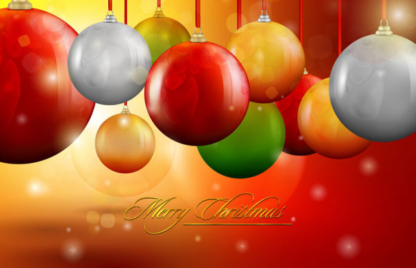 Set of Object Christmas backgrounds vector 01