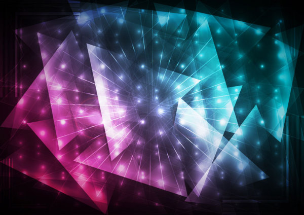 Dream Cubes elements vector backgrounds graphic 01