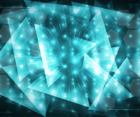 Dream Cubes elements vector backgrounds graphic 02