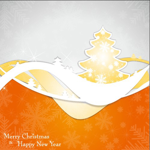 Set of 2013 Christmas and New Year elements vector backgrounds 02