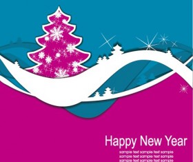 Set of 2013 Christmas and New Year elements vector backgrounds 04