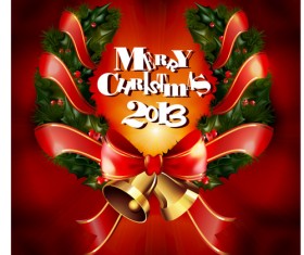 2013 Merry Christmas elements vector material set 03