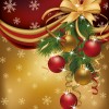 Golden theme Christmas backgrounds art vector - Vector Background free ...