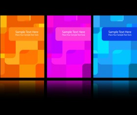 Abstract backgrounds for business cards design vector 02