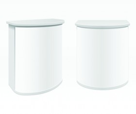 Elements of Advertising plane design vector material 04