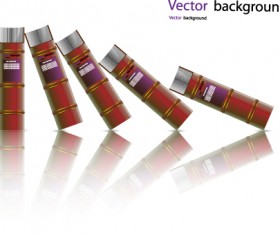 Elements of Books design vector material 03