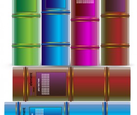 Elements of Books design vector material 05