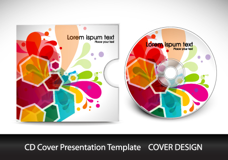 Cd Cover Presentation Vector Template Material 12 Free Download