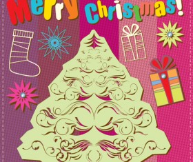 Cartoon Christmas and 2013 New Year Clipart vector 02