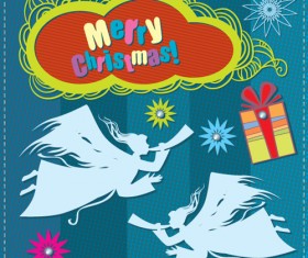 Cartoon Christmas and 2013 New Year Clipart vector 05
