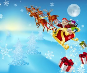 Different Christmas elements vector collection 04