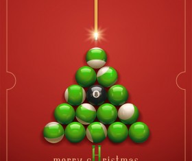 offbeat Christmas tree design elements vector 03