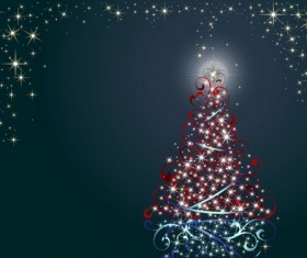 Special Christmas tree design elements vector 01