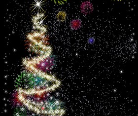 Special Christmas tree design elements vector 03