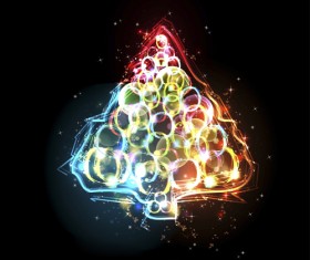 Special Christmas tree design elements vector 05