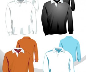 Different Clothes art design vector graphics 01