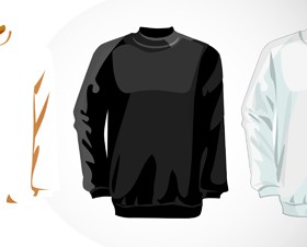 Different Clothes art design vector graphics 02