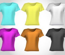 Different Clothes art design vector graphics 03