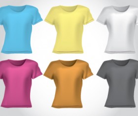 Different Clothes art design vector graphics 04