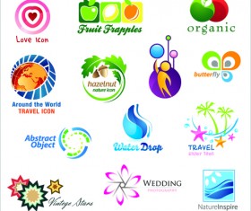 Commonly Logos design vector set 04