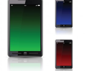 Different Smartphones design elements vector 04