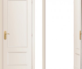 Elements of Door model backgrounds art vector 04