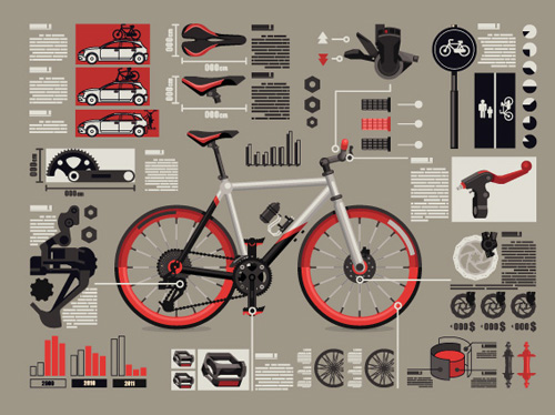 Set of Economy elements infographics design vector 01