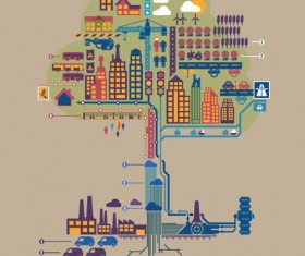 Set of Economy elements infographics design vector 04