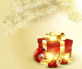 Set of Halation Christmas background art vector graphic 05