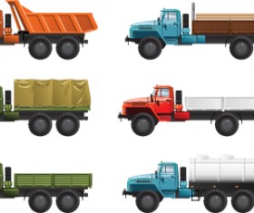 Different transport icon design vector set 01