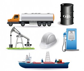 Different transport icon design vector set 05