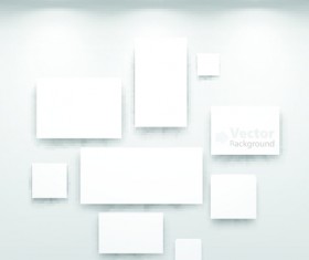Vector of Interior Gallery backgrounds set 05