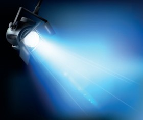 Object Lighting floodlight Effect design vector 02