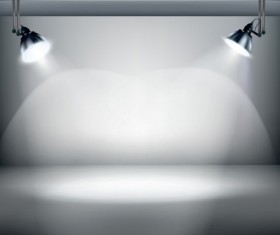 Object Lighting floodlight Effect design vector 06