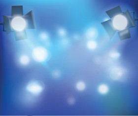 Object Lighting floodlight Effect design vector 07