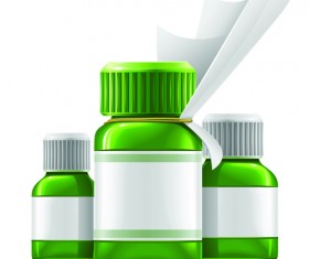 Set of Medicines elements vector graphics 03