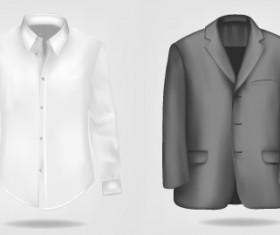 Different Mens jacket design vector 04