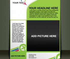 Vector template Presentation of flyer design 02
