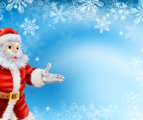 Elements of Santa Claus design vector graphics 03