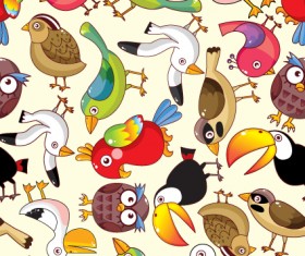 Cute Seamless pattern design vector 02