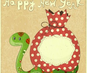 Snake 2013 Creative design vector material 03