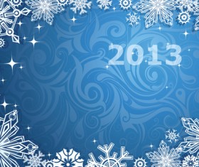 Winter Snowflake backgrounds art design vector 01